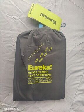 NiB Eureka! Space Camp Tent Replacement Footprint For the Space Camp 6